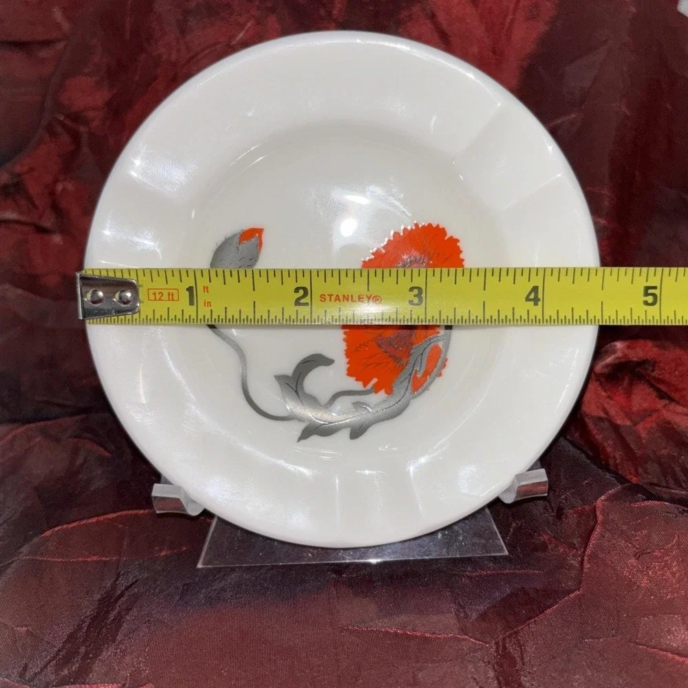 Vintage Wedgwood Cornpoppy ASHTRAY Susie Cooper Design 1980's Bone China England